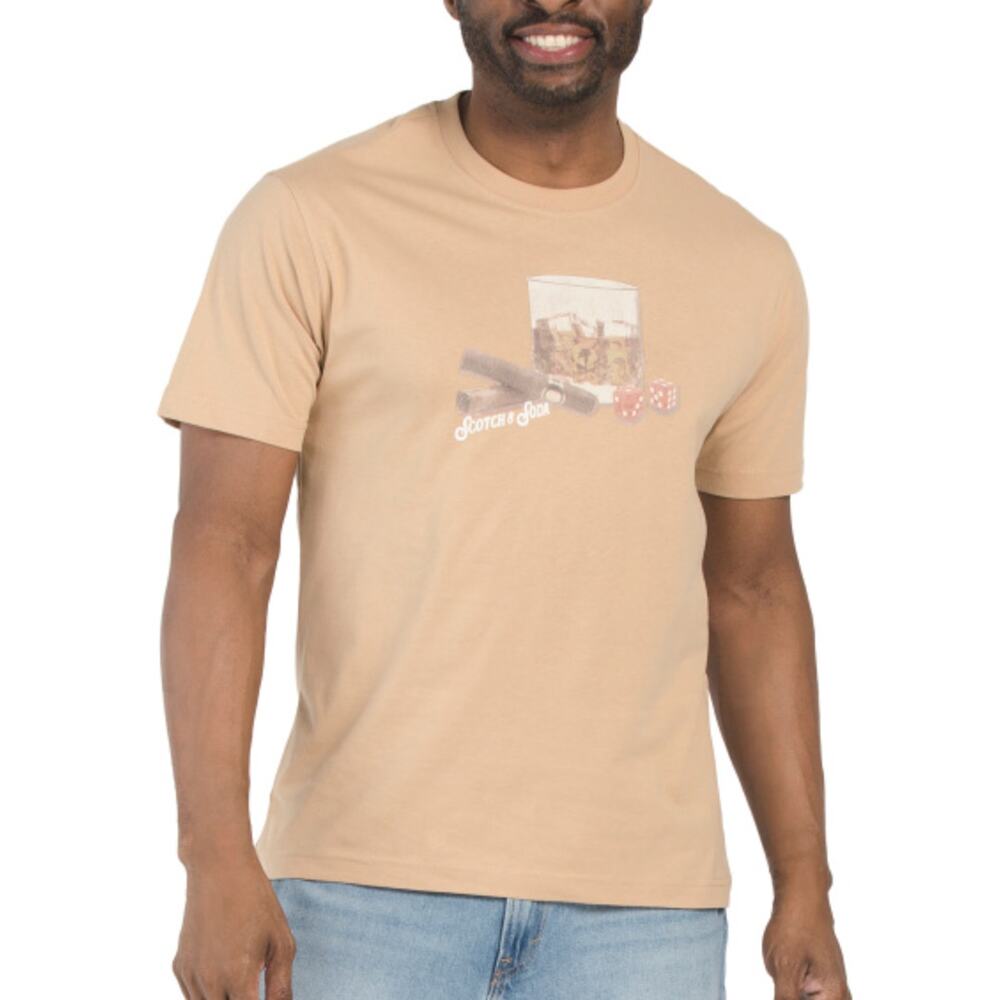 Scotch & Soda short sleeve graphic t shirt mens size medium NWT